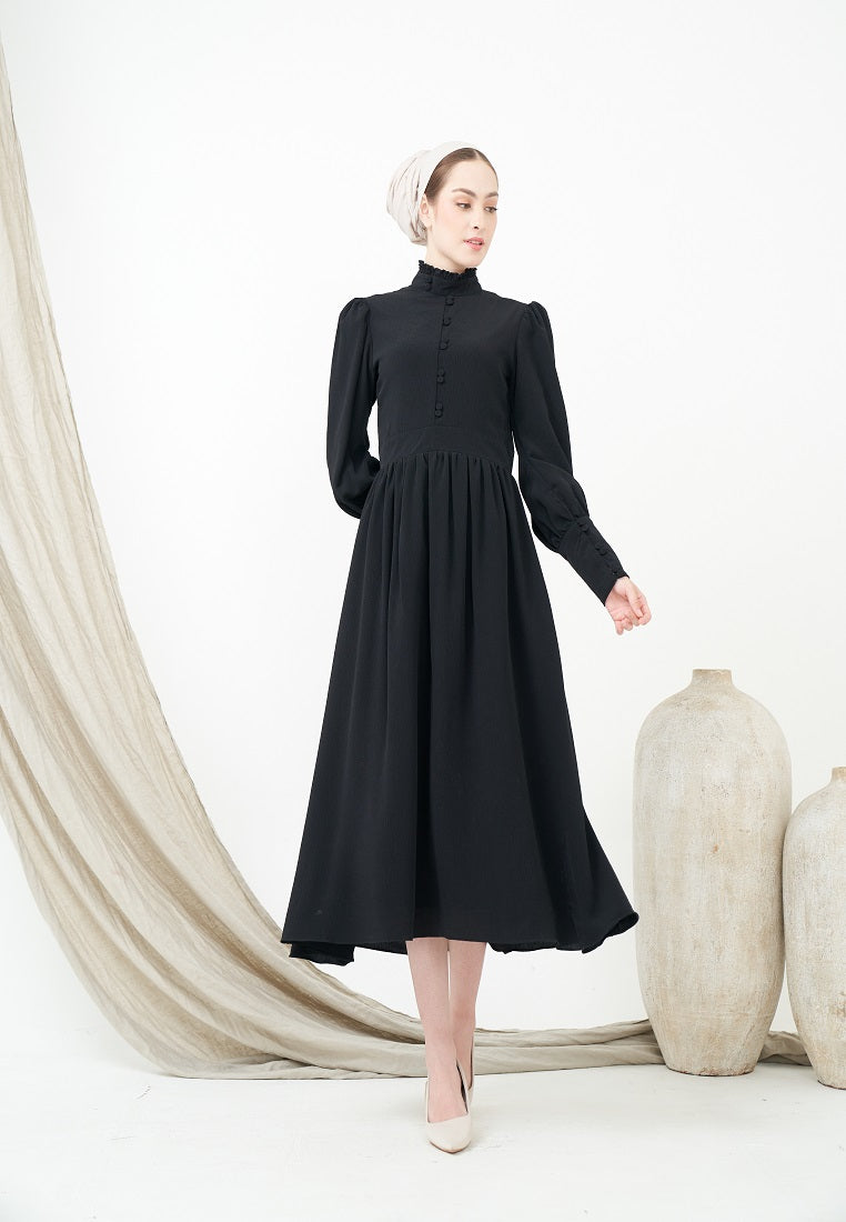 Dahayu Midi Dress Black