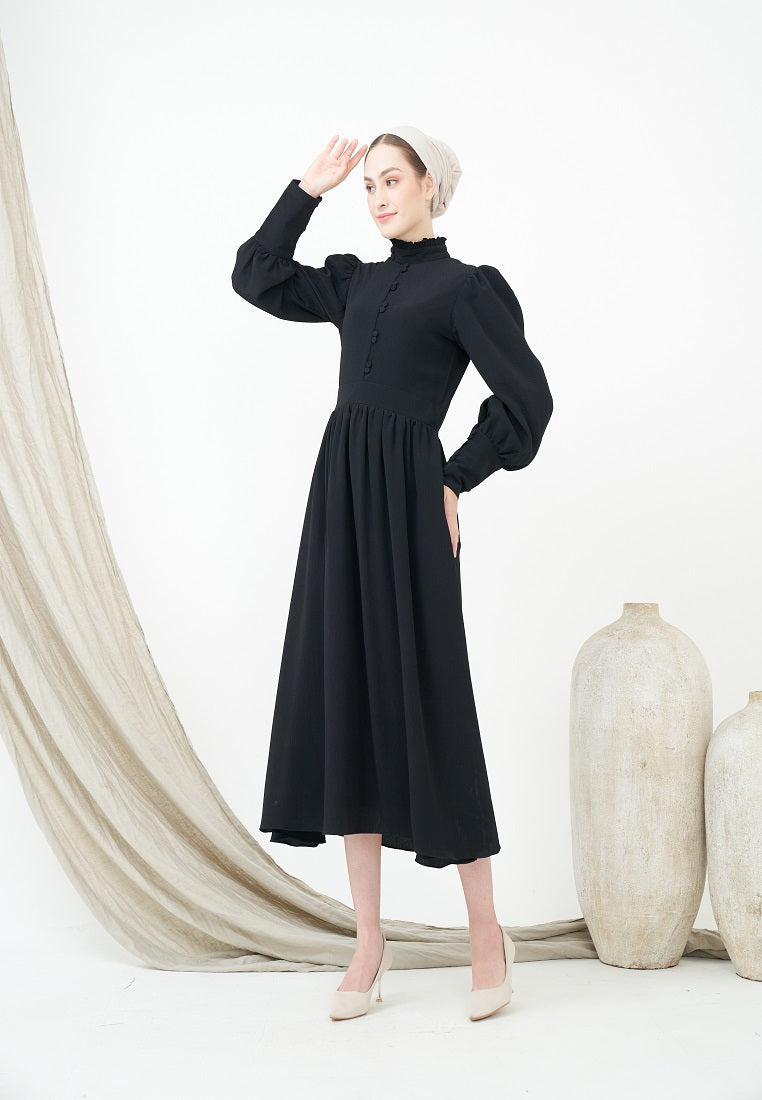 Dahayu Midi Dress Black