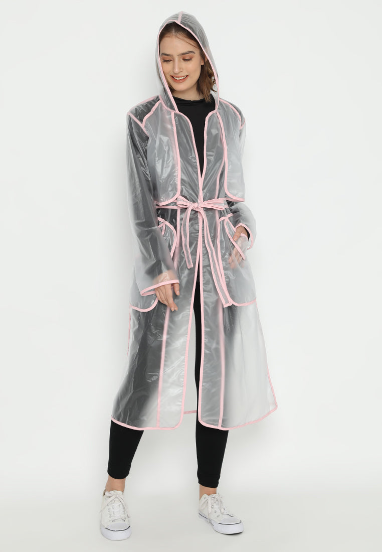 Quinnsha Rain Coat Pink