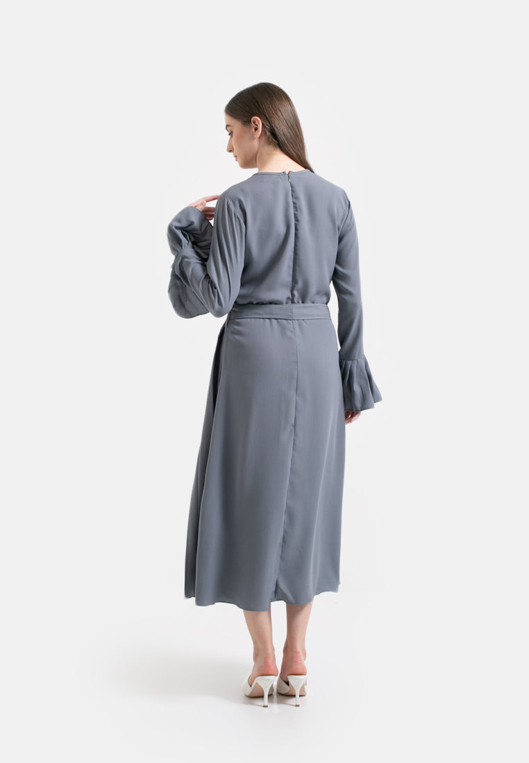 Ilona Midi Dress Grey
