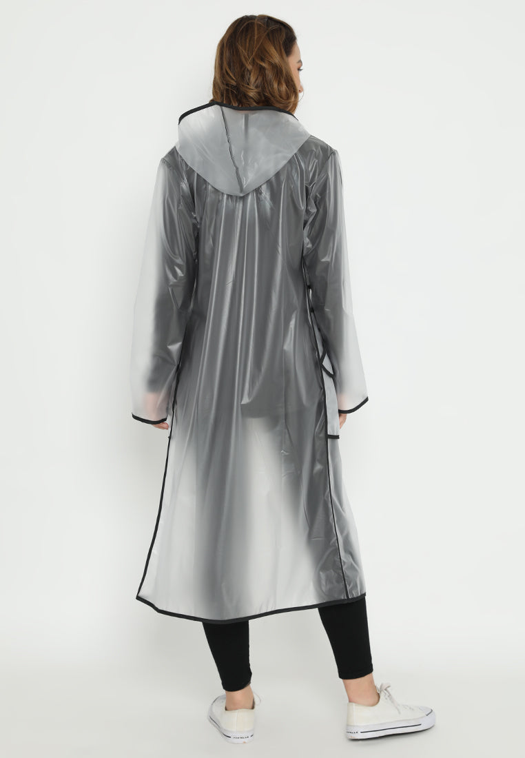 Quinnsha Rain Coat Black