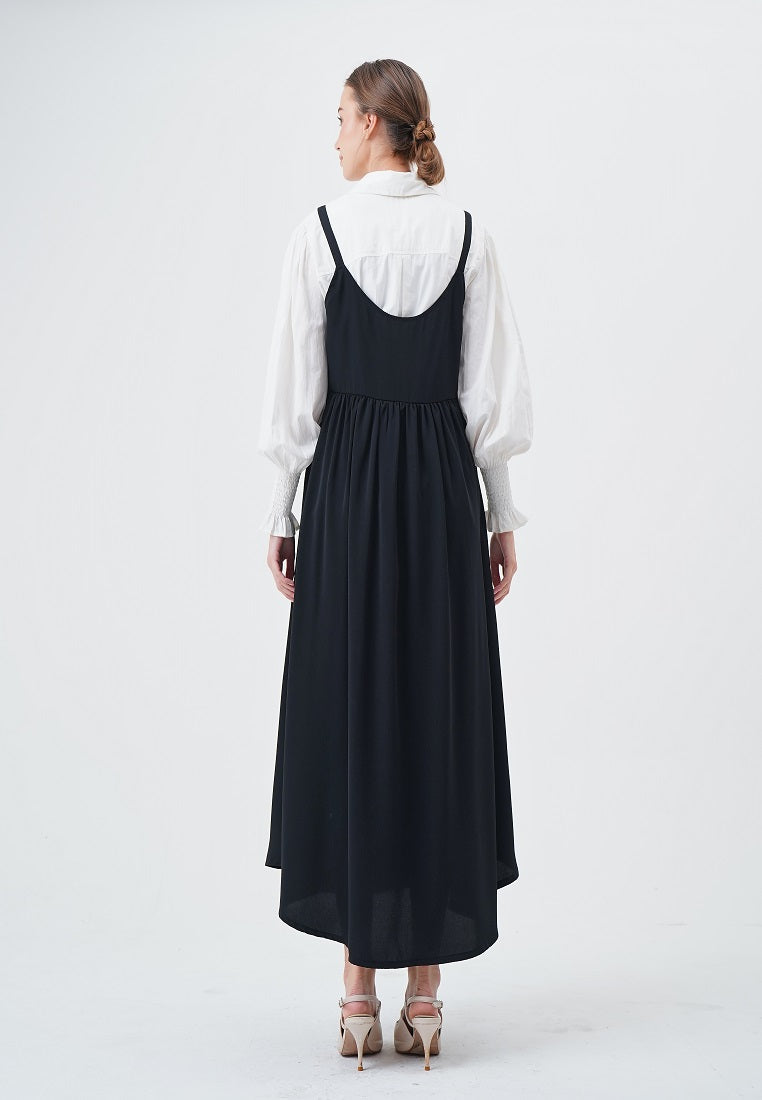 Fayyana Overall Dress Black (NEW COLOR)