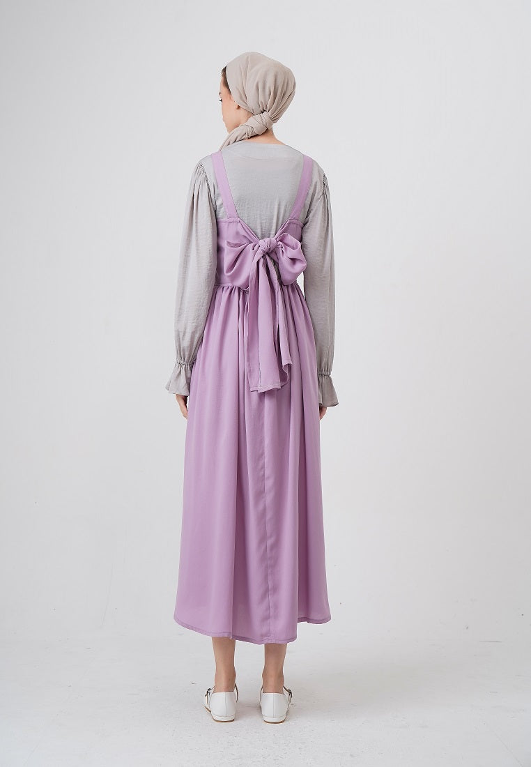 Emily Overall Dress Lilac